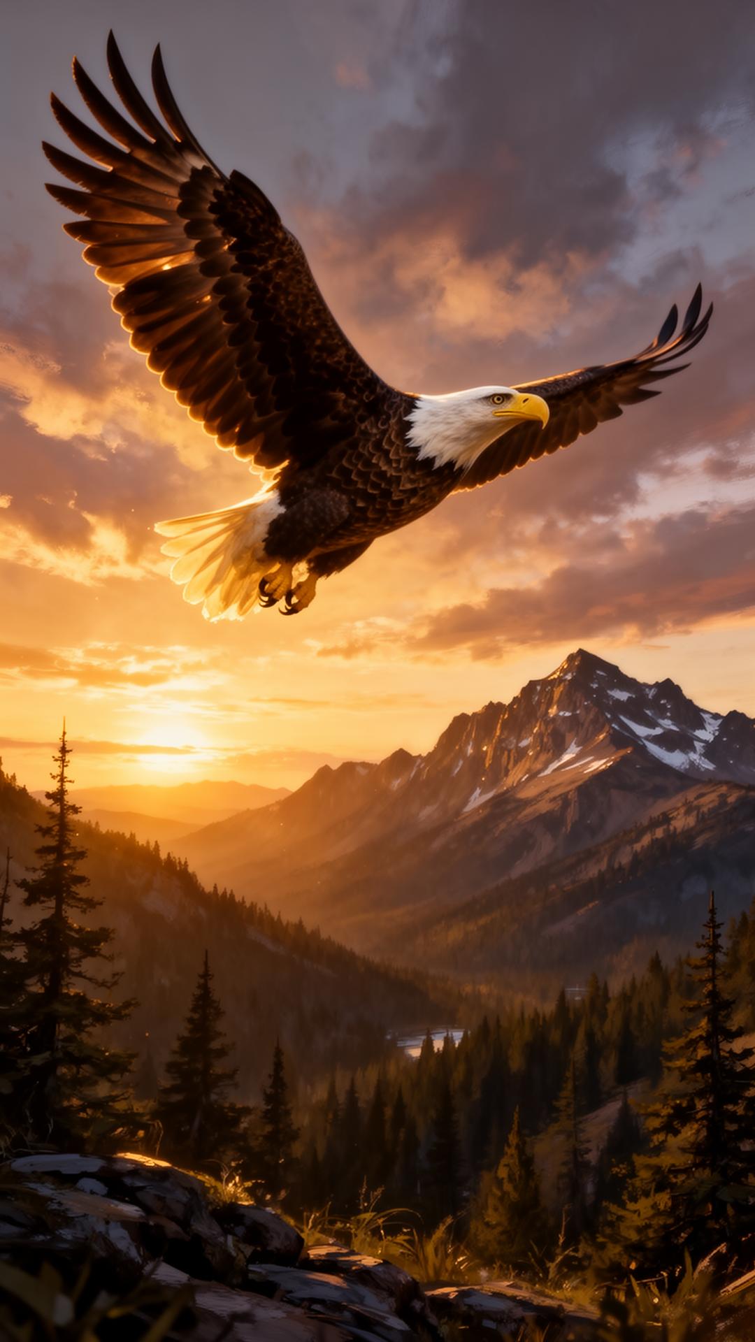 Wings Wide Open